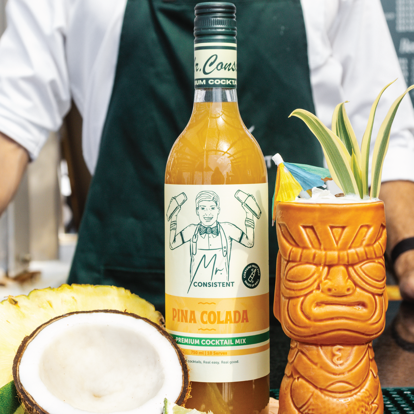 Pina Colada Mixer - Premium Non-Alcoholic Mixer - 750ml