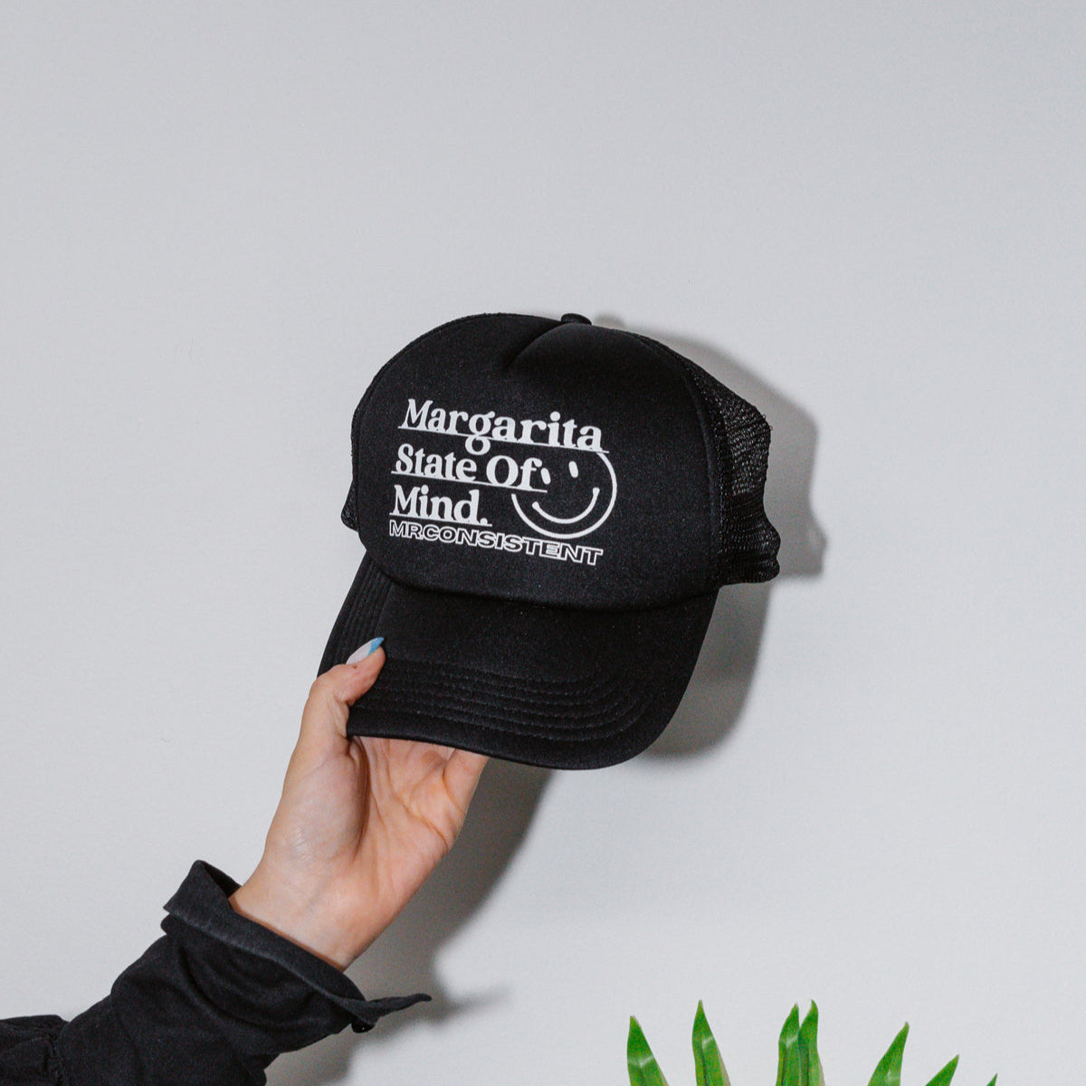 Margarita State of Mind - Black Trucker Cap