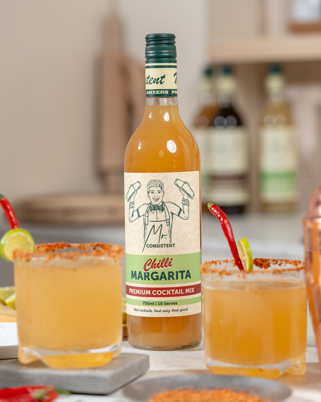 Chilli Margarita Mixer - Premium Non-Alcoholic Mixer - 750ml